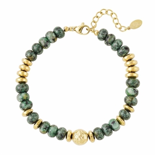 Green Beach hamatit armband