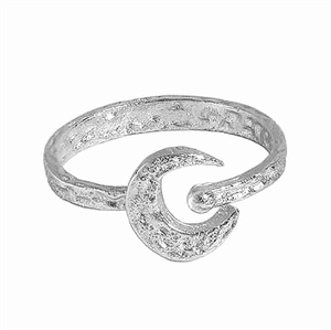 Luna ring silver