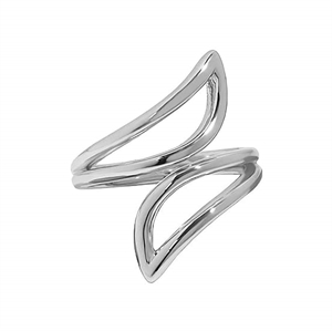 Silver sterling Isaura ring i slät design.